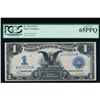 1899 $1 Black Eagle Silver Certificate PCGS 65PPQ