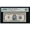 Image 1 : 1934C $5 Silver Certificate PMG 65EPQ
