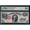 Image 1 : 1917 $1 Legal Tender Note PMG 66EPQ