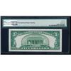 Image 2 : 1928C $5 Legal Tender Note PMG 65EPQ