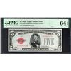 1928 $5 Legal Tender Note PMG 64EPQ