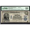 1902 $20 St Joseph MO National PMG 25