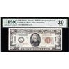 1934A $20 Hawaii FRN PMG 30
