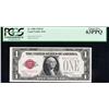 1928 $1 Red Seal Legal Tender Note PCGS 63PPQ