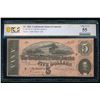 Image 1 : 1864 $5 T-69 Confederate PCGS 55