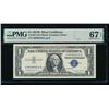 1957B $1 Silver Certificate PMG 67EPQ
