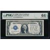1928B $1 Silver Certificate PMG 64EPQ