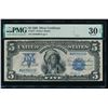 1899 $5 Chief Silver Certificate PMG 30EPQ