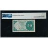 Image 2 : 50 Cent Fourth Issue Fractional PMG 66EPQ