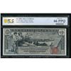 1896 $1 Educational Silver Certificate PCGS 66PPQ