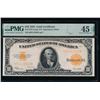1922 $10 Gold Certificate PMG 45EPQ