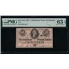 50 Cent 1864 T-72 Confederate PMG 63EPQ