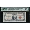 1935A $1 Hawaii Silver Certificate PMG 63
