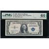 1935 $1 Silver Certificate PMG 64EPQ
