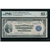 1918 $1 Kansas City FRBN PMG 65EPQ