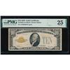 1928 $10 Gold Certificate PMG 25