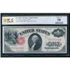 1917 $1 Legal Tender Note PCGS 58