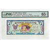 1993 $1 Disney Dollar PMG 65EPQ