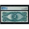 Image 2 : 1880 $2 Legal Tender Note PMG 64
