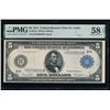 1914 $5 St Louis FRN PMG 58EPQ