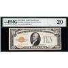 1928 $10 Gold Certificate PMG 20