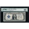 1928 $1 Silver Certificate PMG 66EPQ
