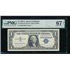 1957A $1 Silver Certificate PMG 67EPQ