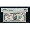 1934A $10 Boston FRN PMG 66EPQ