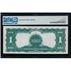 Image 2 : 1899 $1 Black Eagle Silver Certificate PMG 40EPQ