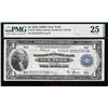 1918 $1 New York FRBN PMG 25