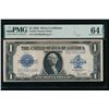 1923 $1 Silver Certificate PMG 64EPQ