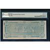 Image 2 : 1864 $10 T-68 Confederate PMG 64EPQ