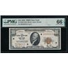 1929 $10 New York FRBN PMG 66EPQ