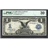 1899 $1 Black Eagle Silver Certificate PMG 30