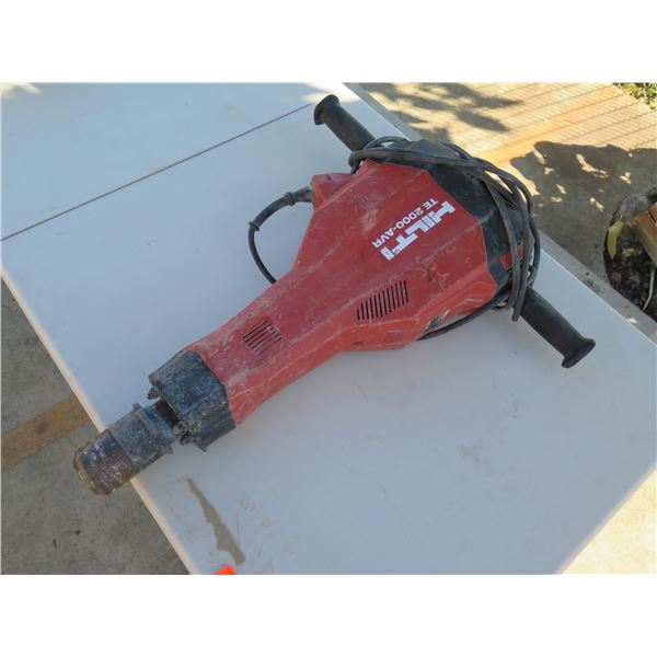 Hilti TE 2000-AVER Electric Jack Hammer