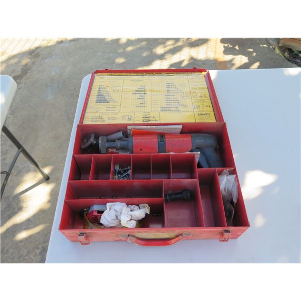 Hilti DX 400 Piston Drive Powder Actuated Concrete Nail Gun