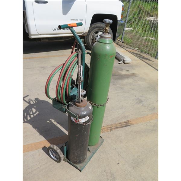 Radnor Torch w/ Gauges, Tanks, Hoses