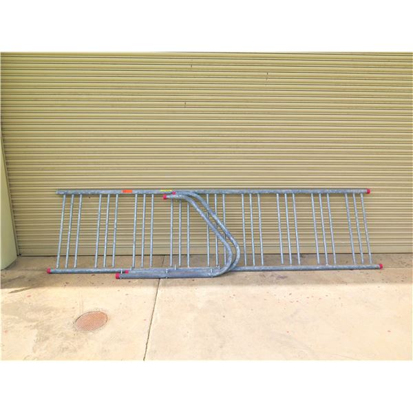 New Galvanized Bike Rack