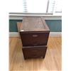 Image 1 : 2 Antique Wooden Filing Cabinets