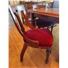 Image 3 : Large Antique Dining Table with 8 Chairs