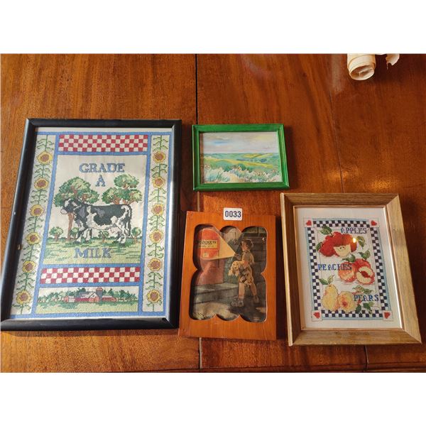 Needle Point, Water Colour Artwork