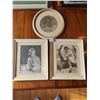 Image 1 : Set of 3 Vintage Baby Photos Framed