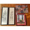 Image 1 : Set of 2 "Old Vancouver" Ink Drawings by O'Hara, Framed Photo 