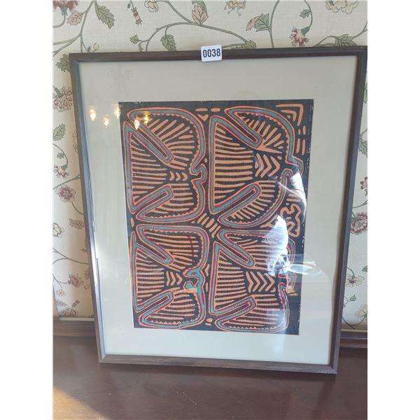African Style Quilted Artwork