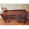 Image 1 : Antique Buffet Cabinet With Beautiful Wood Detailing