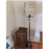 Image 1 : Vintage Floor Lamp & Antique Night Stand