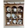 Image 1 : Wall Cabinet with assorted Torquay Cottageware