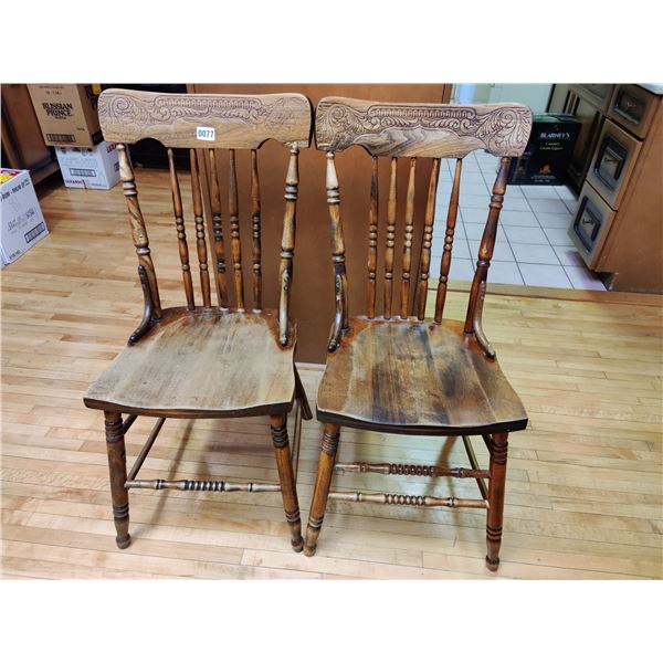 Set of 2 Antique Chairs
