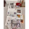 Image 1 : Collection of Retro Newspapers, Toys & Calendars