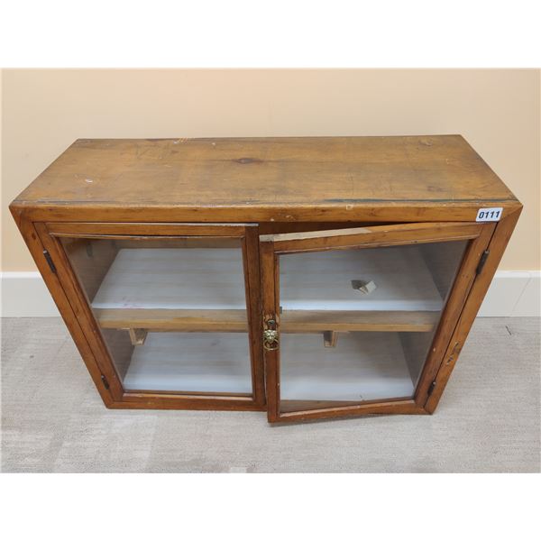 Small Vintage Glass Cabinet